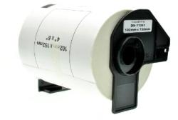  DK-11241 Brother prémium kerek papír etikett címke szalag 102mm x 152mm 200db (DK-11241)