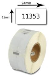 DYMO LW-11353 Dymo 11353 1000 db 12x24mm (13x25 mm) etikett címke szalag (LW-11353)