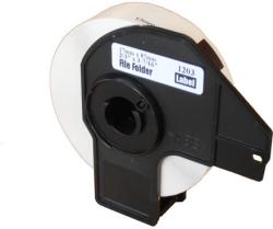  DK11204 Brother prémium kerek papír etikett címke szalag 17mm x 54mm 400db (DK11204)