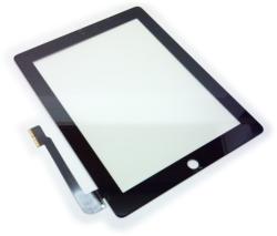  IPAD3-digit-black Apple iPad 3 / 4 fekete Érintőpanel -kijelző nélkül -digitizer, touch, touchpanel fekete (IPAD3-digit-black)