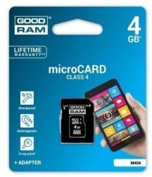 GOODRAM microSDHC 4GB C4 M40A-0040R11