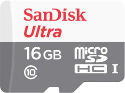 SanDisk Ultra microSDHC 16GB C10 (SDSQUNS-016G-GN3MA/194633)