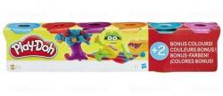 Hasbro Play-Doh: Világos színek 6 db-os tégelyes gyurma (B6752)