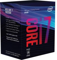 Intel Core i7-8700K 6-Core 3.70GHz LGA1151 Box without fan and heatsink (EN) Procesor