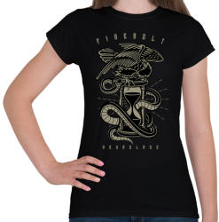 printfashion Homokóra - Női póló - Fekete (51459)
