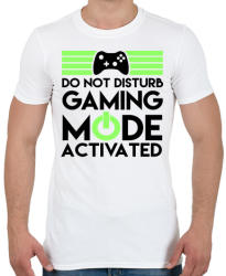 printfashion Gaming - Férfi póló - Fehér (385153)