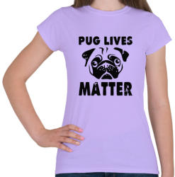 printfashion Mopsz - Női póló - Viola (338026)