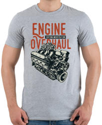 printfashion Nagyszervíz - Férfi póló - Sport szürke (129741)