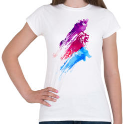 printfashion Wildcolours - Női póló - Fehér (242051)