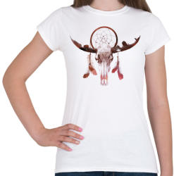 printfashion Deadly desert - Női póló - Fehér (219798)