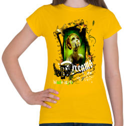 printfashion DREAMS - Női póló - Sárga (303202)