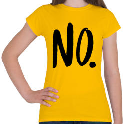printfashion NO. - Női póló - Sárga (256156)