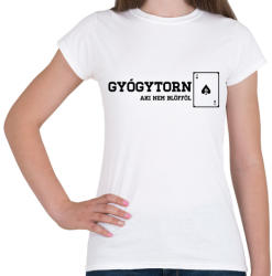 printfashion GyógytornÁSZ - Női póló - Fehér (252541)