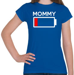 printfashion MOMMY - Női póló - Királykék (285197)