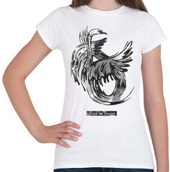 printfashion Swan - Női póló - Fehér (235754)