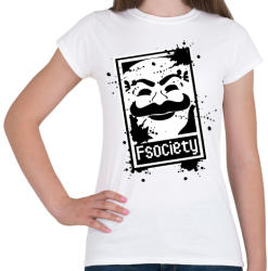 printfashion Fsociety2 - Női póló - Fehér (347930)