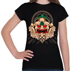 printfashion Gonosz maszk - Női póló - Fekete (31718)