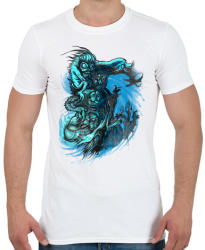 printfashion Árnyjáték - Férfi póló - Fehér (81309)
