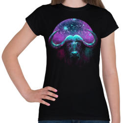 printfashion Csillagkép - Női póló - Fekete (81920)