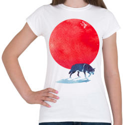 printfashion Fear the red - Női póló - Fehér (221490)