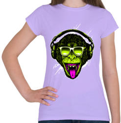 printfashion Funky majom - Női póló - Viola (113849)
