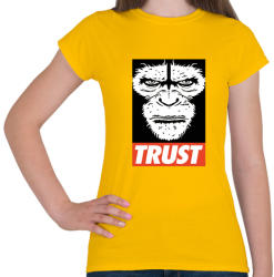 printfashion Bizalom - Női póló - Sárga (337465)