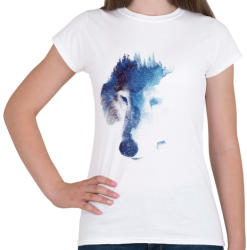 printfashion Through many storms - Női póló - Fehér (239090)