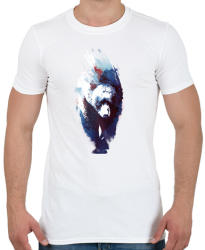 printfashion Death run - Férfi póló - Fehér (219893)