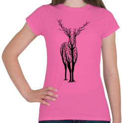 printfashion Élővilág - Női póló - Rózsaszín (126822)