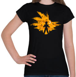 printfashion Super Saiyan - Női póló - Fekete (314758)