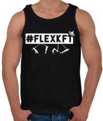 printfashion #FLEXKFT - Férfi atléta - Fekete (253560)