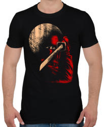 printfashion Éjféli nindzsa - Férfi póló - Fekete (55903)