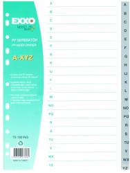 EXXO Index plastic alfabetic A-Z, A4, EXXO