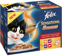 FELIX Sensations Turkey & Duck & Lamb & Beef 12x100 g