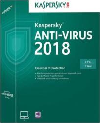 Kaspersky Anti-Virus Renewal (3 Device/1 Year) KL1171X5CFR