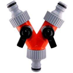 Siroflex y elágazó elzár. 3 kupl. csatlakozó 4435/1