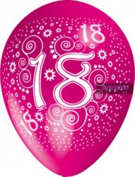  Évszámos lufi 10db GÖMB, Ø30 cm,