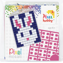 Pixelhobby Pixel Mosaic kulcstartókészítő szett - Nyuszi (23010)