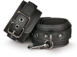 Easytoys Fetish Collection Black Leather Handcuffs