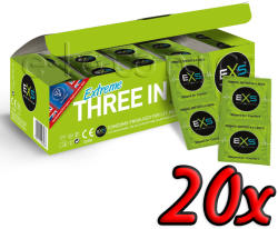 EXS Condoms Extreme 3in1 20 db