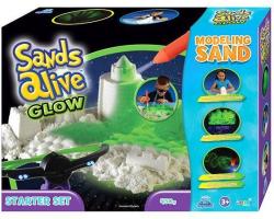 Sands Alive! Világító homokgyurma kezdő készlet (2720)