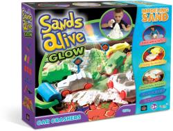Sands Alive! Világító homokgyurma járgányok készlet (2723)