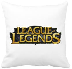 printfashion League of Legends - Párnahuzat, Díszpárnahuzat - Fehér (408158)