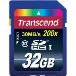 Transcend SDHC 32GB Class 10 + P2 Card Reader TS32GSDHC10-P2