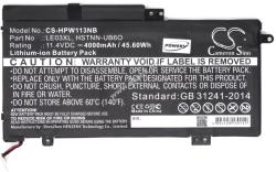 Powery Helyettesítő laptop akku HP Pavilion 13-S100