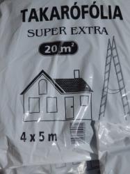  Takarófólia Super Extra létrázható 20 m2, 50my