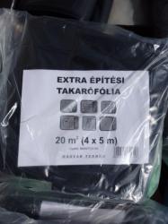  Extra építési takarófólia 20 m2, 55my