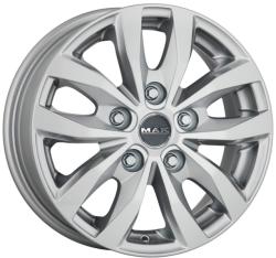 Mak Load 5 Silver CB66.1 5/114.3 16x6.5 ET45
