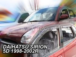 Heko Ветробрани за daihatsu sirion (1998-2005) 5 врати - 4бр. предни и задни (13210)