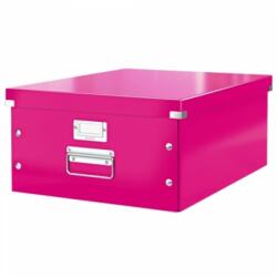 Leitz Cutie LEITZ Click & Store mare 369 x 200 x 484 mm, carton laminat - roz